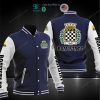 Boavista FC Dunkel Blau Weiß Baseball Jacke