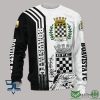 Boavista FC Schwarz Weiß Sweatshirt