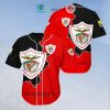 CD Santa Clara Rot Schwarz Baseball Trikot