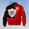 CD Santa Clara Rot Schwarz Bomberjacke