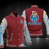 FC Porto Rot Grau Baseball Jacke