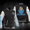 FC Porto Schwarz Baseball Jacke