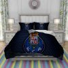 FC Porto Schwarz Blau Bettwäsche-Set