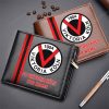 FC Viktoria Köln Logo Individueller Name Ledergeldbörse