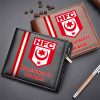Hallescher FC Logo Individueller Name Ledergeldbörse