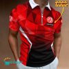 Rot-Weiss Essen Individueller Name Reißverschluss Poloshirt