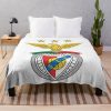 SL Benfica Weiß Fleecedecke
