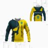 Sporting CP Gelb Dunkel Grün Kapuzenpullover