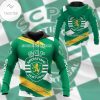 Sporting CP Grün Kapuzenpullover