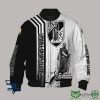 Vitória SC Weiß Schwarz Bomberjacke