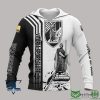 Vitória SC Weiß Schwarz Kapuzenpullover
