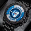 1. FC Magdeburg Individueller Name Neue Edition Stahluhr