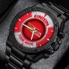 1. FC Union Berlin Individueller Name Neue Edition Stahluhr