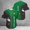 ADO Den Haag Schwarz Grün Baseball Trikot
