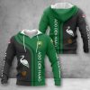 ADO Den Haag Schwarz Grün Kapuzenpullover
