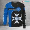 AJ Auxerre Blau Schwarz Sweatshirt