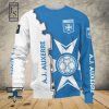 AJ Auxerre Blau Weiß Sweatshirt V1
