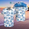AJ Auxerre Kokosnussbaum Hawaiihemd
