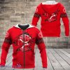 Almere City FC Rot Reißverschluss-Hoodie
