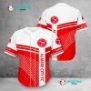 Almere City FC Weiß Rot Baseball Trikot