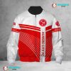 Almere City FC Weiß Rot Bomberjacke