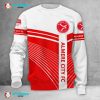 Almere City FC Weiß Rot Sweatshirt