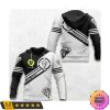 Angers SCO Ligue 1 Schwarz Weiß Kapuzenpullover