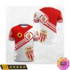 AS Monaco Ligue 1 Weiß Rot T-Shirt