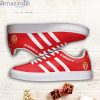 AS Monaco Rot Stan Smith Schuhe