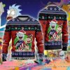 Atletico Madrid Rick and Morty Hässliches Weihnachten Sweater