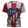Atletico Madrid Rot Weiß T-Shirt
