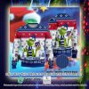 Atletico Madrid The Grinch Hässliches Weihnachten Sweater