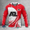 AZ Alkmaar Rot Weiß Kapuzenpullover