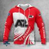 AZ Alkmaar Rot Weiß Reißverschluss-Hoodie