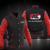 AZ Alkmaar Schwarz Rot Baseball Jacke