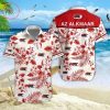 AZ Alkmaar Tropische Blume Hawaiihemd