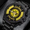 Borussia Dortmund Individueller Name Neue Edition Stahluhr