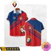 CA Osasuna La Liga Blau Rot Hawaiihemd