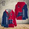 Clermont Foot 63 Dunkel Blau Rot Reißverschluss-Hoodie