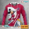 Clermont Foot 63 Individueller Name Mickey Kapuzenpullover