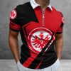 Eintracht Frankfurt Neuer Stil Reißverschluss Poloshirt