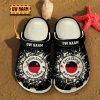 Excelsior Rotterdam Individueller Name Schwarz Weiß Crocs
