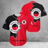 Excelsior Rotterdam Rot Schwarz Baseball Trikot
