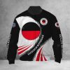 Excelsior Rotterdam Schwarz Weiß Bomberjacke