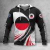 Excelsior Rotterdam Schwarz Weiß Kapuzenpullover