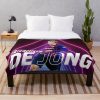 FC Barcelona DeJong Auflage Fleecedecke