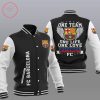 FC Barcelona Schwarz One Team Baseball Jacke
