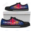 FC Barcelona Traditionelle Farbausgabe Low Top Schuhe