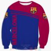 FC Barcelona Traditionelle Farbausgabe Sweatshirt V3