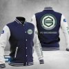 FC Groningen Blau Weiß Baseball Jacke